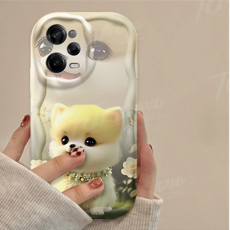 Soft Silicone Phone Case With Lucky Rabbit And Dog Design_voghion.com