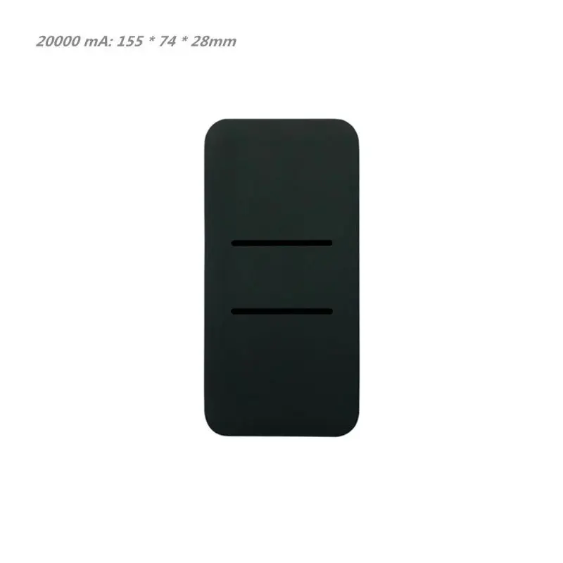 Silicone Protector Case Cover Skin Sleeve Bag for Redmi 10000/20000mAh Dual USB Power Bank Powerbank Accessory power bank case