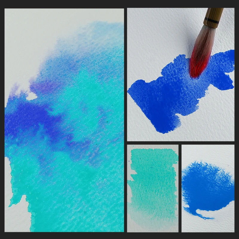 BAOHONG Carta da acquerello per artisti 100% cotone 300 g di carta artistica 32K 16K Carta da disegno per artista 20 fogli Fogli Rifornimenti d'arte - immagine 2