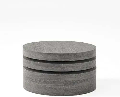 

Small Oval Mod Rotatable Coffee Table, Black End table for bedroom Tea table Table top Small end table Small coffee table Mesas