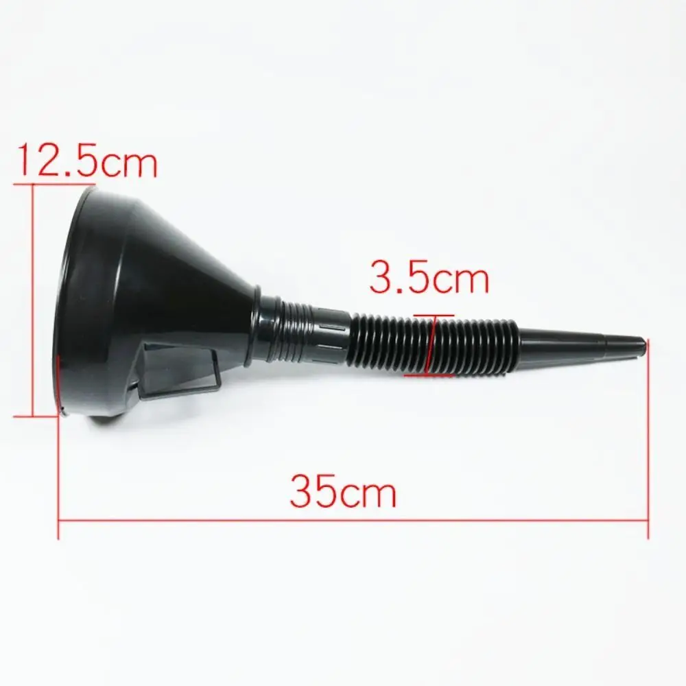 Universal Oil Funnel With Filter Pipe Handle Set Diesel Gas Fuel Filler Tools Car Accessories For Truck Motorcycle