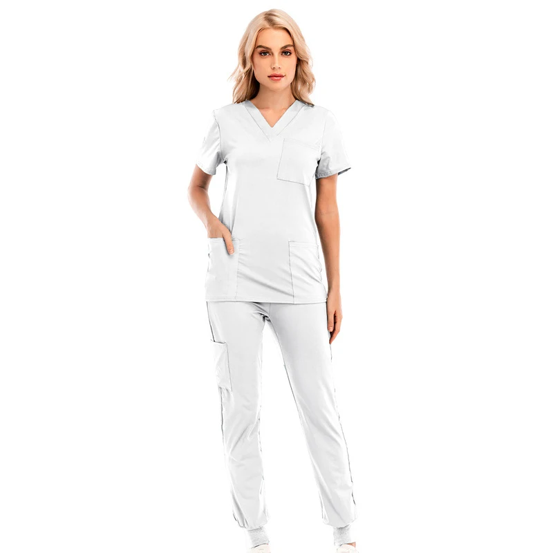 Nursing Uniform Tops Pants Suit nurse scrubs top nurse uniform suits for Women