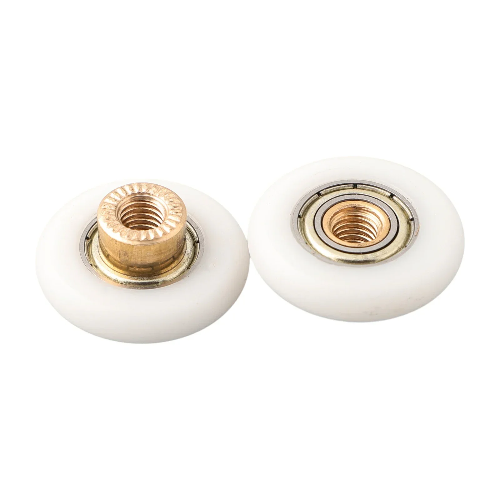 Shower Door Rollers Shower Room Pulley Shower Room Rollers Shower Room Accessories Durable Glass Door Shower Door Rollers Wheels 1Set 20/23/25/27mm Shower Room Pulley Single