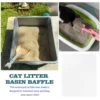4Pcs Cat Litter Box Shield Clear Protective Scatter Guard Splash Urine Barrier Pet Litter Box Enclosure Accessories 3