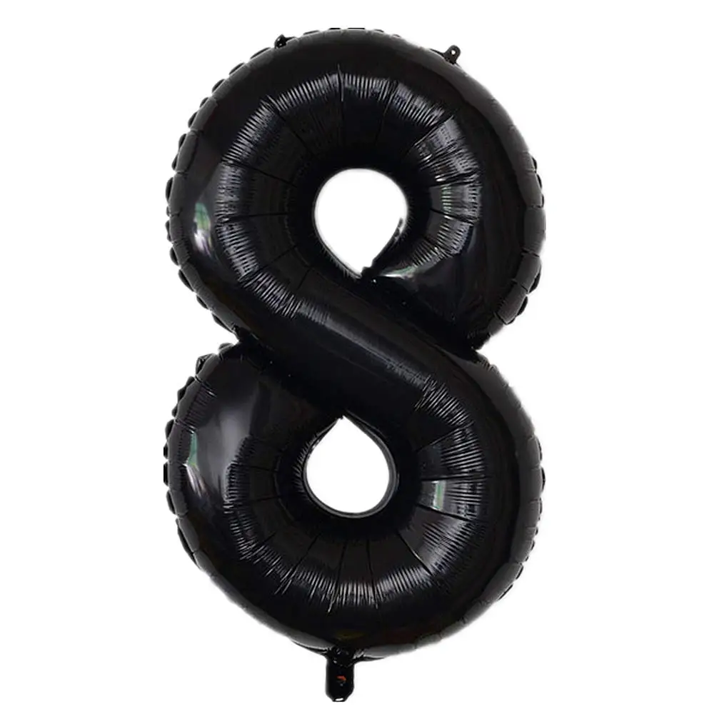 Rainbow Gradient Number Foil Balloon for Celebrations – 32-Inch