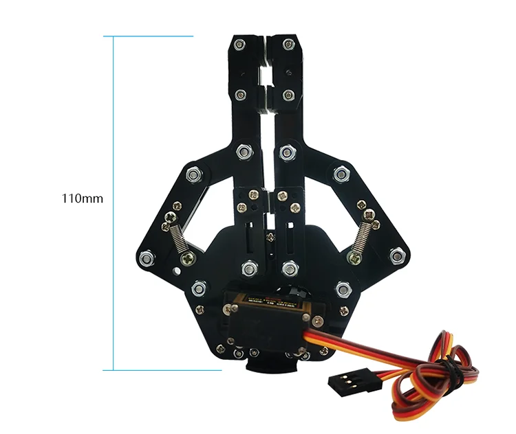 PWM Servo antrieb Voll metall Aluminium legierung Klaue große Greifer mechanische Klaue 85cm für DIY Roboter Manipulator Roboter Klaue DIY Kit – Detail 2