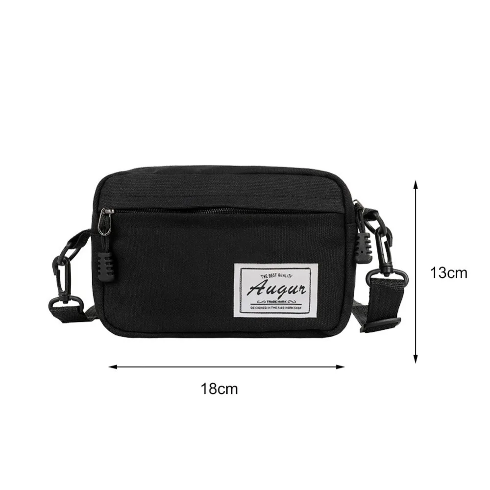 New Canvas Patchwork Crossbody Casual Shoulder Bag Shoulder Messenger Bag Mini Handbags Simple Phone Bags