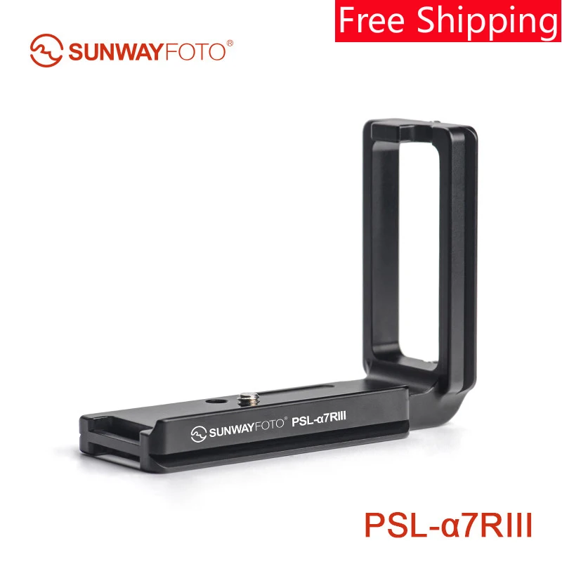 

SUNWYAYFOTO PSL-A7RIII tripod head quick release plate arca for SONY a7riii A7R3 A9 dslr accessories mounting grip handle