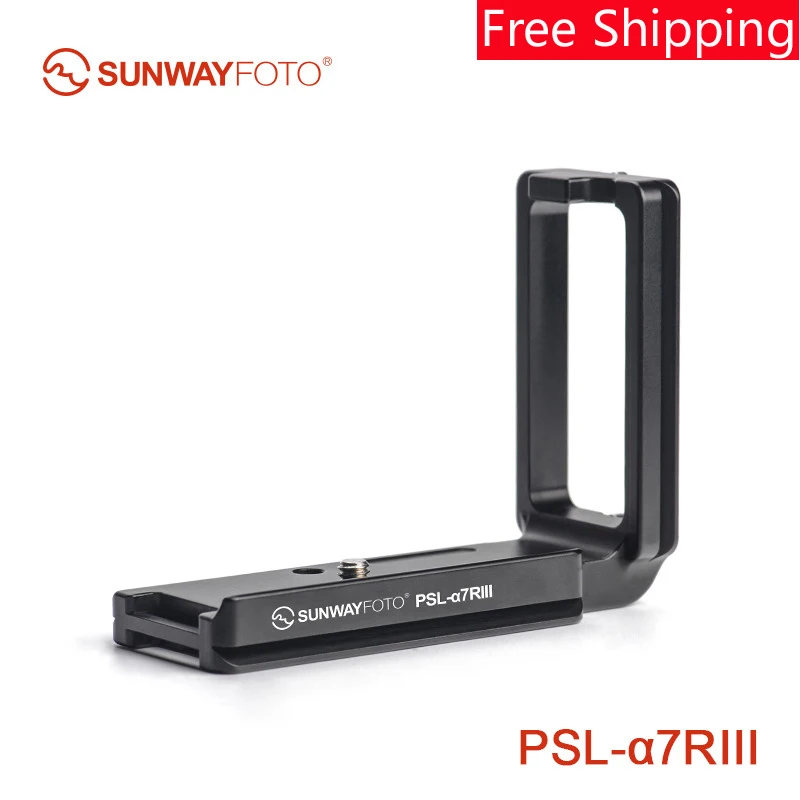 Sunwyayfoto Psl-A7Riii Testa Del Treppiede Piastra A Sgancio Rapido Arca Per Sony A7Riii A7R3 A9 Dslr Accessori Maniglia Di Montaggio