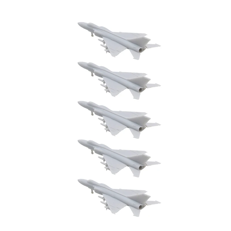 

5PCS China J-8II Length 30mm 52.5mm 60mm Battle Airplane Toys Resin Uncolored Fighting Aircraft Parts for DIY Aeroplane Model