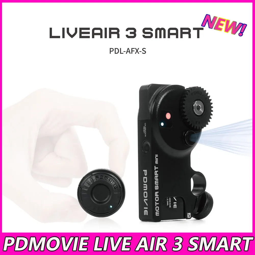 

PDMOVIE LIVE AIR 3 SMART Follow Focus Control System AI Autofocus 100M Wireless Remote Control For Camera Cine Cinema Lens New