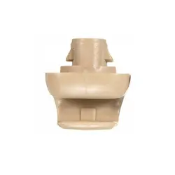 Universal Car Sun Visor Bracket and Hook Clip Holder (Beige)