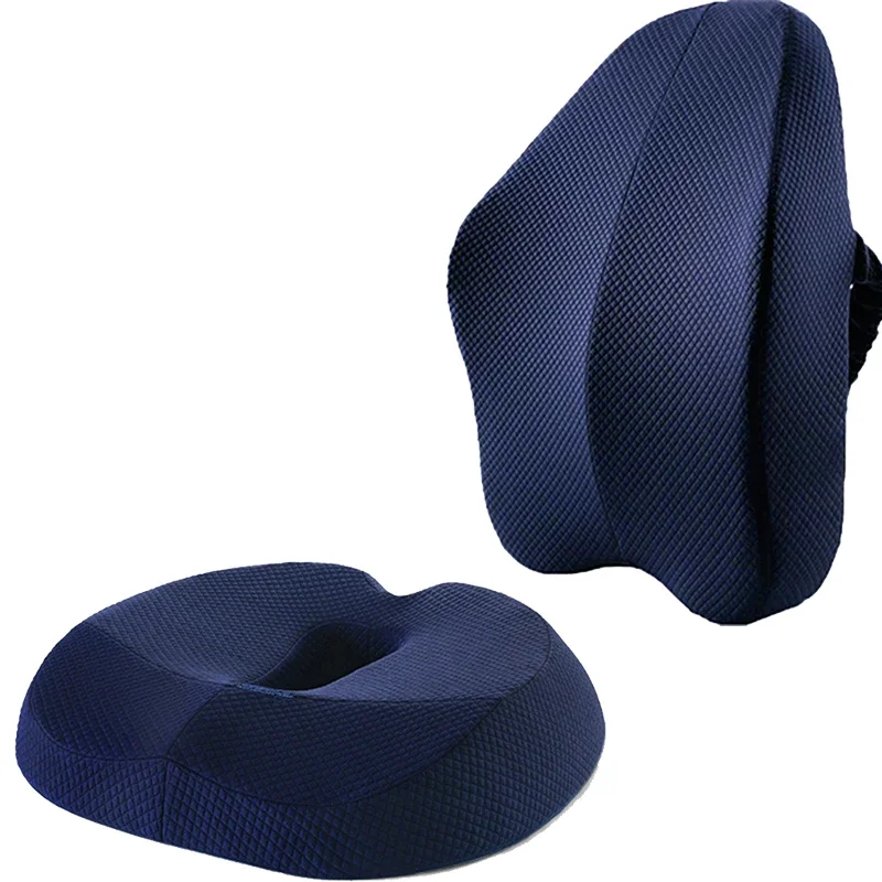 

Ортопедические подушки для сидения с эффектом памяти, поддерживающие поясничную Подушка на офисный стул