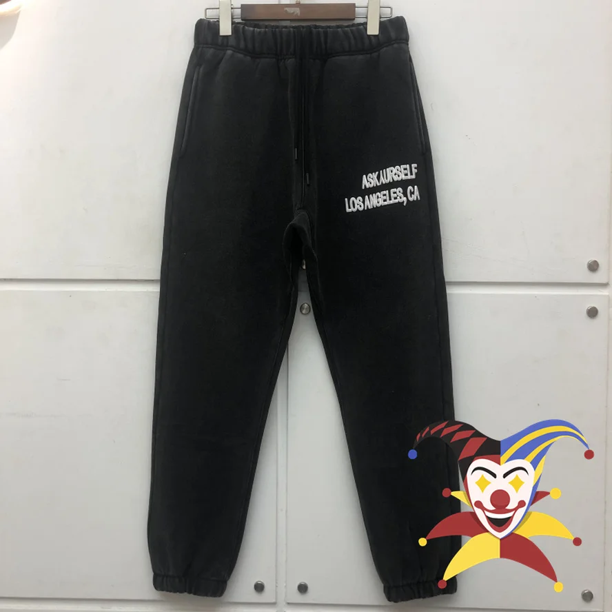 Брюки спортивные с завязками для мужчин и женщин винтажные комбинезоны эффектом