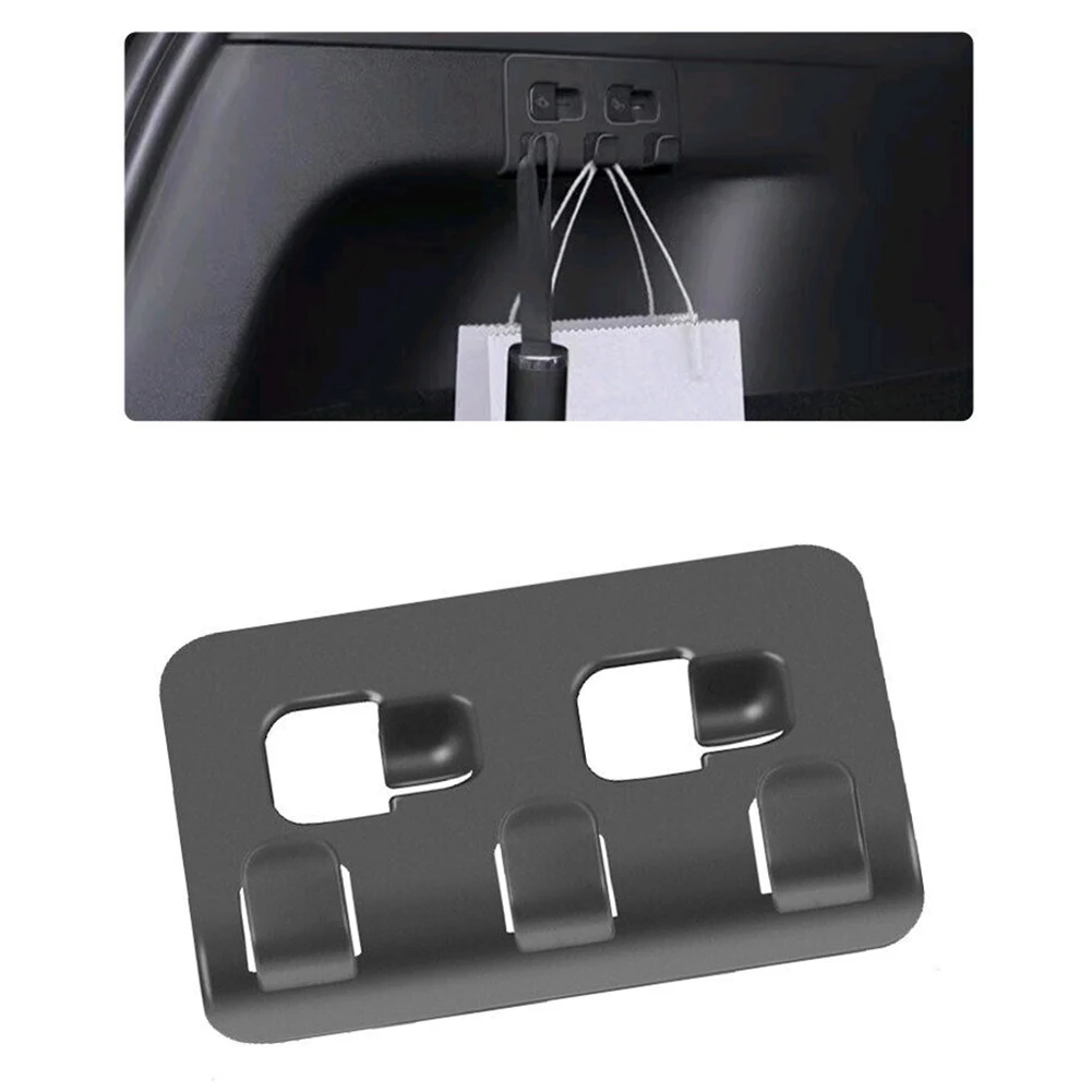 

Car Interior Hooks For Tesla Model Y Rear Trunk Hook Storage Holder Rack For Bagged Umbrella Racks Hanger Accessories 2021-2023