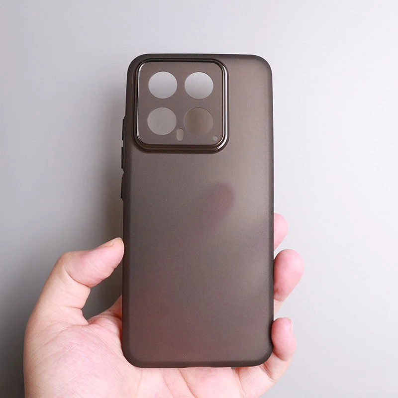 Ultra Thin Translucent TPU Protective Case with All-Round Soft Camera Shell