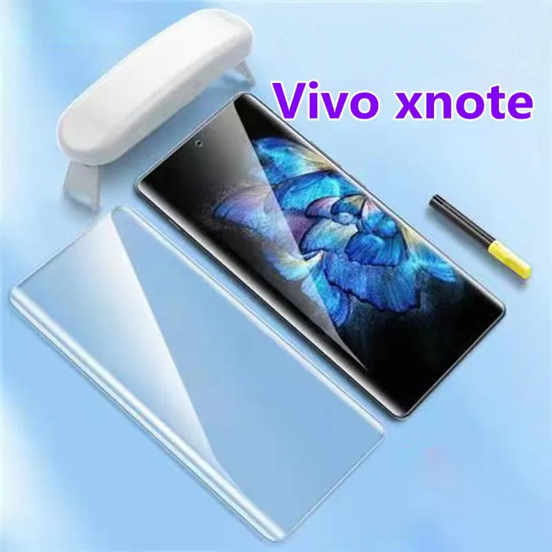 

УФ-закаленное стекло для VIVO X Note, Защитная пленка для экрана, закаленное стекло, полностью жидкий клей VIVO X Note