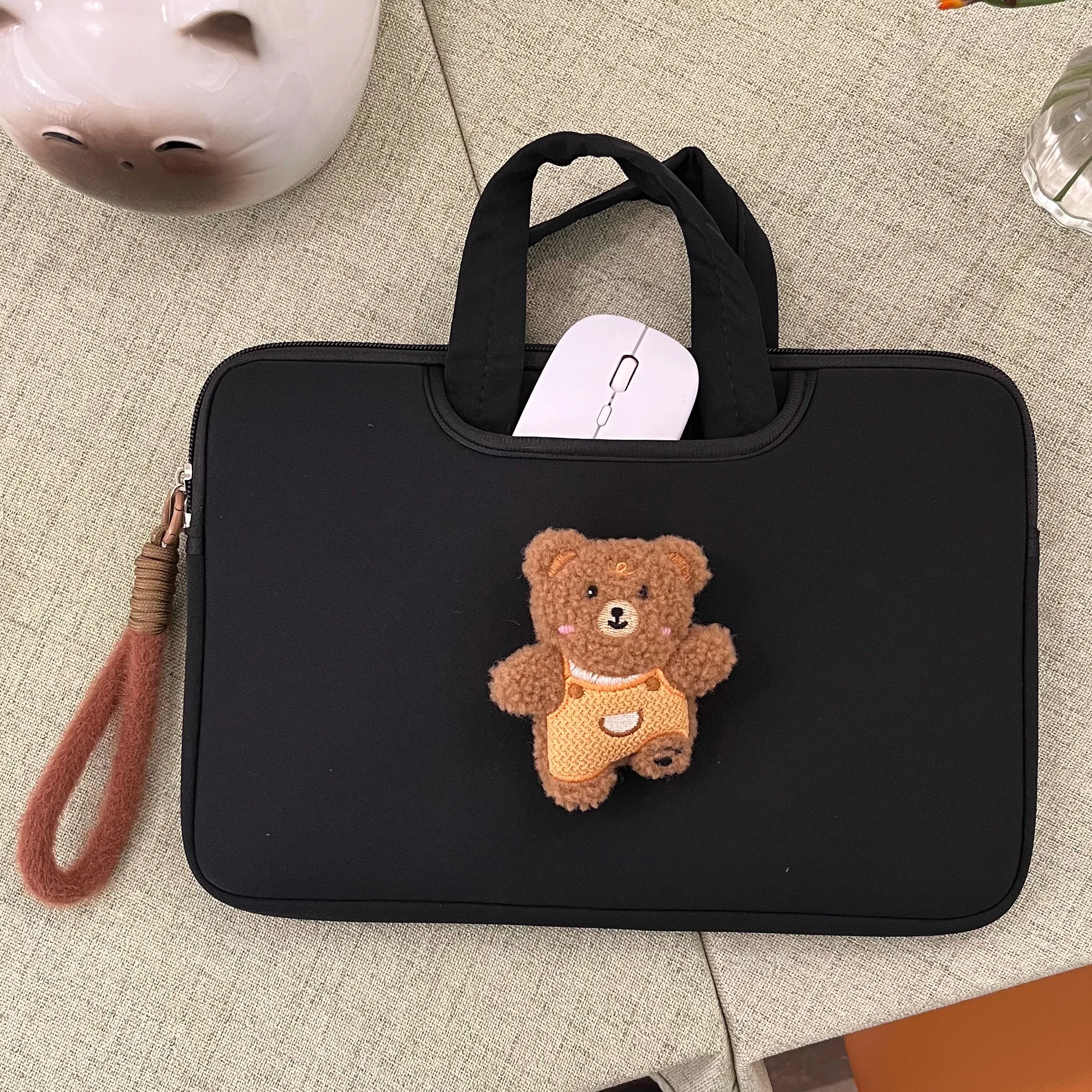 Stylish Korean Fashion Portable Laptop Handbag