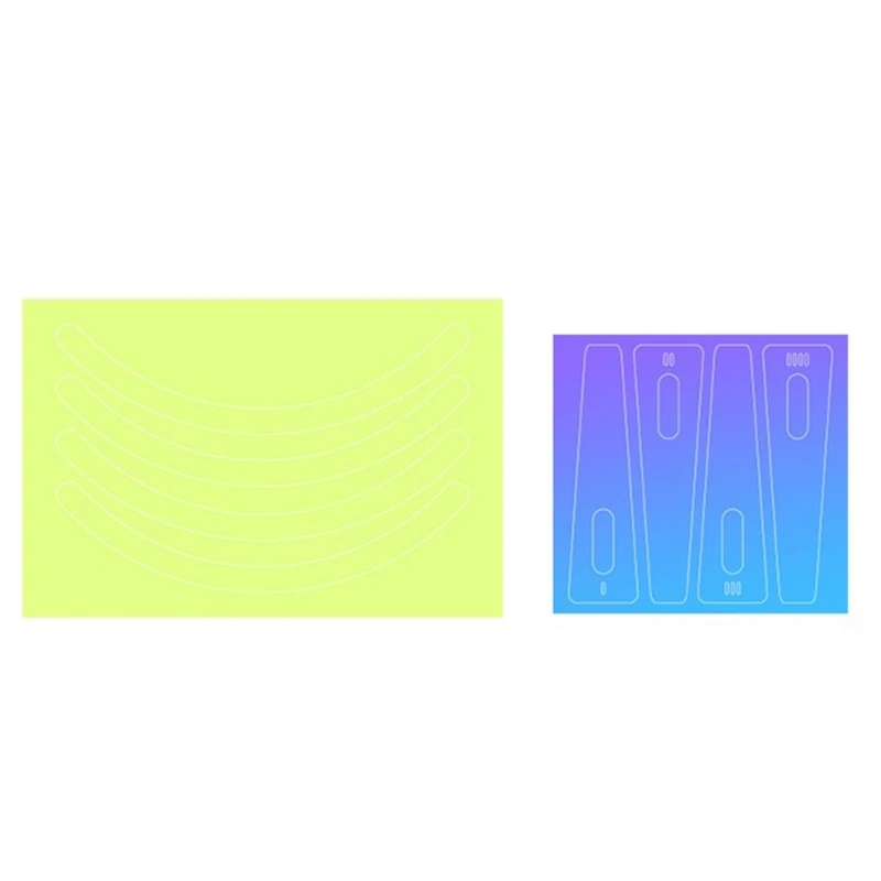 PVC Self-adhesive Stickers Lightweight Fluorescent Decals Scratch-resistant Protective Film for Avata