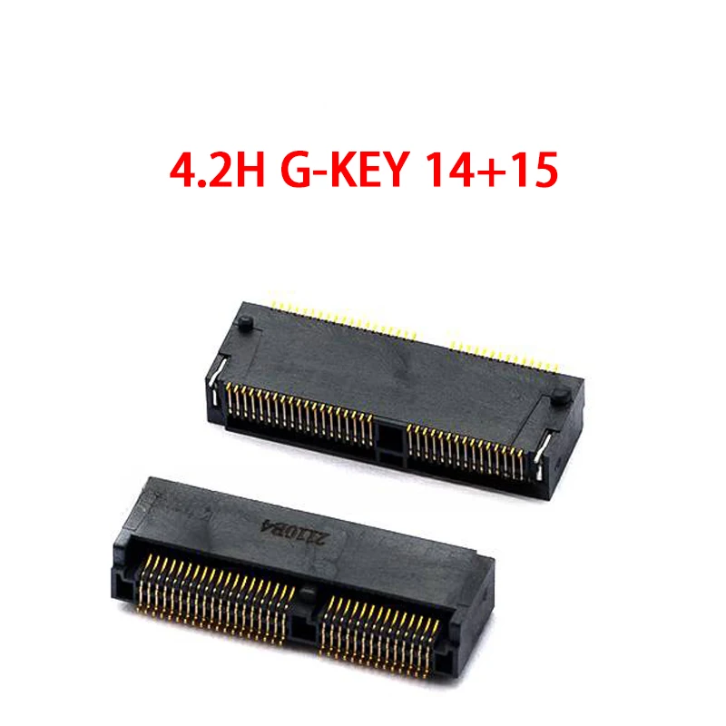 M2 SSD Adapter M.2 Connector 67P A B E M KEY NGFF Interface Socket SSD Socket H = 2.3 3.2 4.2 4.8 5.5 6.7 8.5 M.2 SSD Slot NGFF New, m2 to sata adapter, m2 ssd adapter