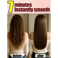 Traitement réparateur capillaire moléculaire original, répare en profondeur les cheveux secs, abîmés et crépus, soin capillaire hydratant rapide en 4 minutes 1