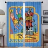 Elegant Room Curtains for Camera Child Student Stay Positive Window Curtain Partition Home Interior Curtains 2 Pieces Shades 1