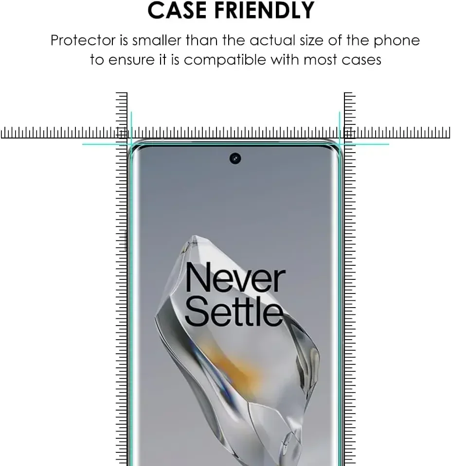 Premium UV Tempered Glass Screen Protector - Full Cover Glue Curing Film (1-3 Pack)
