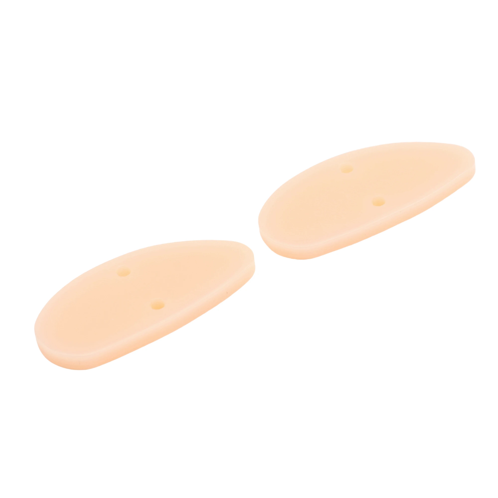 12 Stück Acryl-Charms, abstrakte baumelnde Verbinder, 2 Löcher, Ohrring-Teile, DIY-Anhänger, Schmuckzubehör 13 x 28,5 mm, AC331 KM – Detail 6