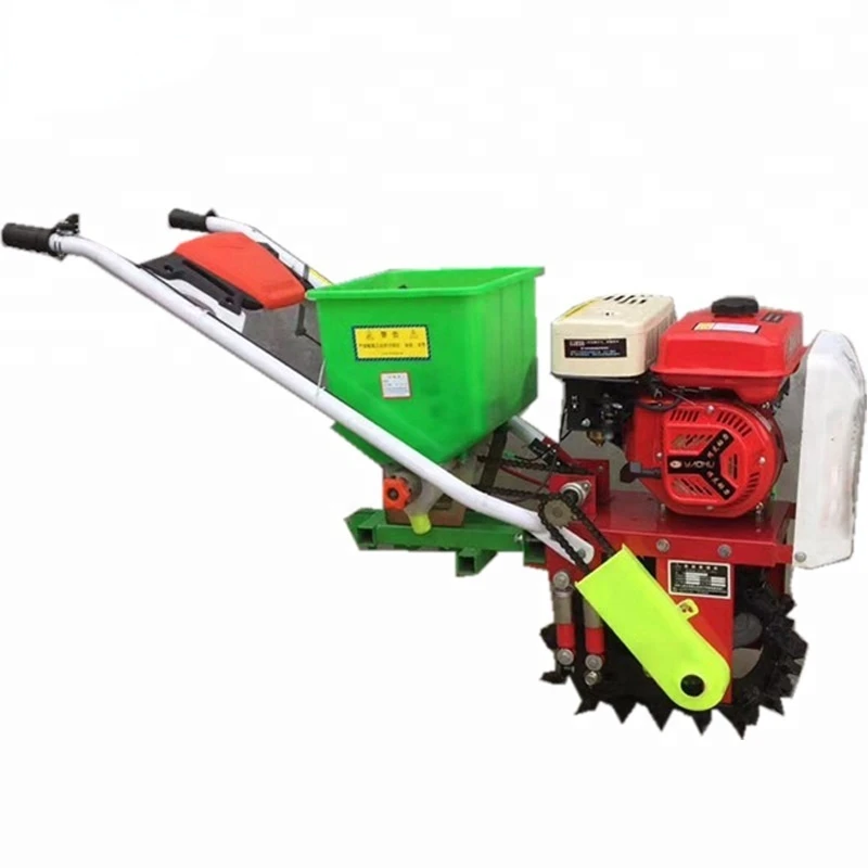

row mini land plougher corn seeder with waling tractor Exempts plows the seeder
