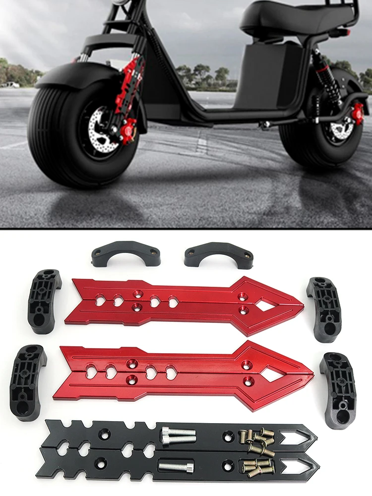 Description Picture 2 of itemCitycoco Electric Skateboard Car Front Shock Absorber Arm Guard Plate Modification Parts of Protective Plate