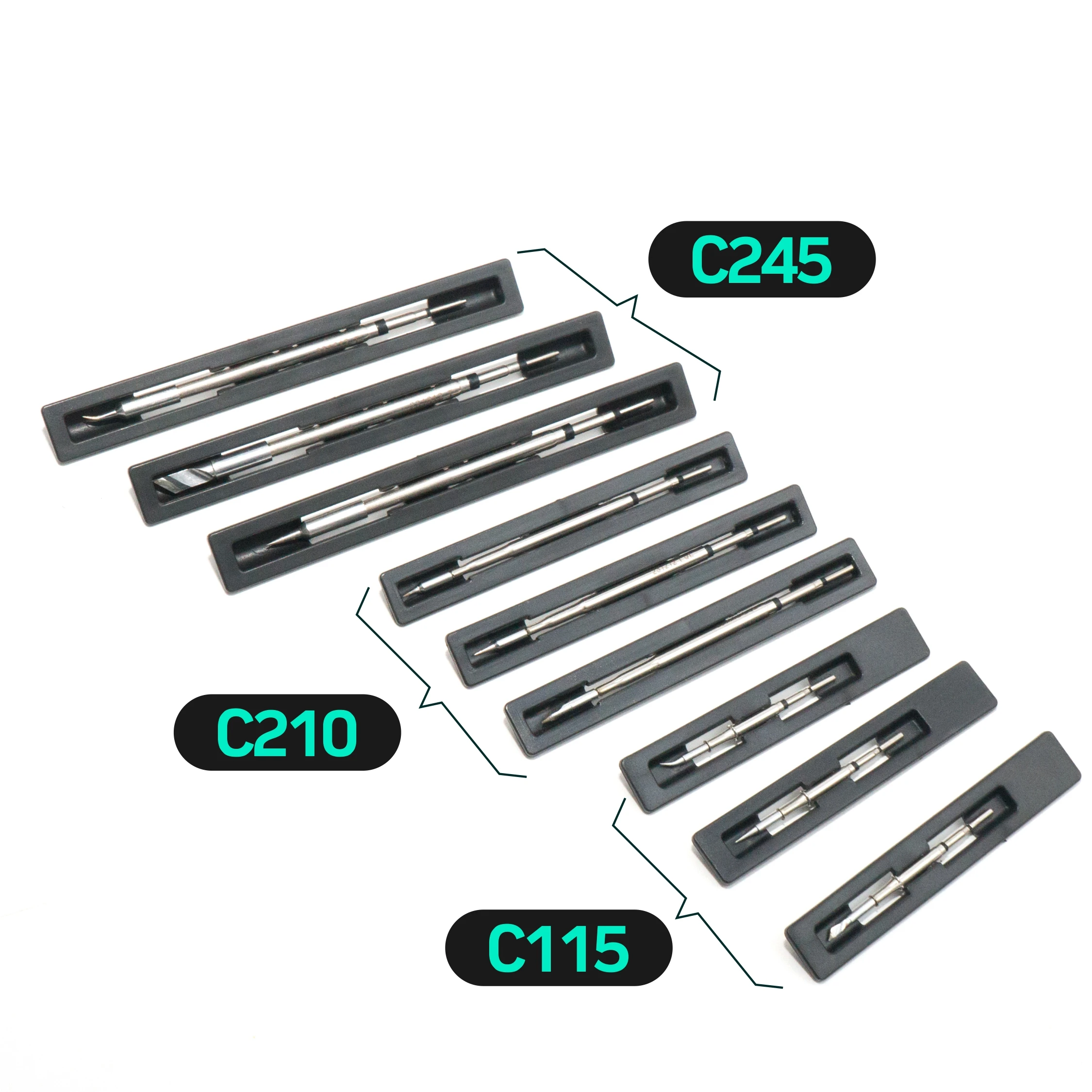 C210-K/I/IS Soldering Iron Tips 210 Heating Core Efficient Heat