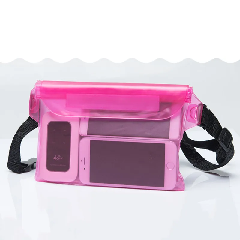 

Waterproof Sealing Large Size Transparent Underwater Protection Bag For mobile phone pouch Convenient To Use Portable