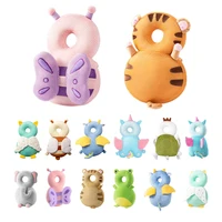 Stuffing Animal Shape Baby Back Protection Pillow Backpack Toddlers Head Protection Pillow Anti-fall for Baby Walking & Crawling 1