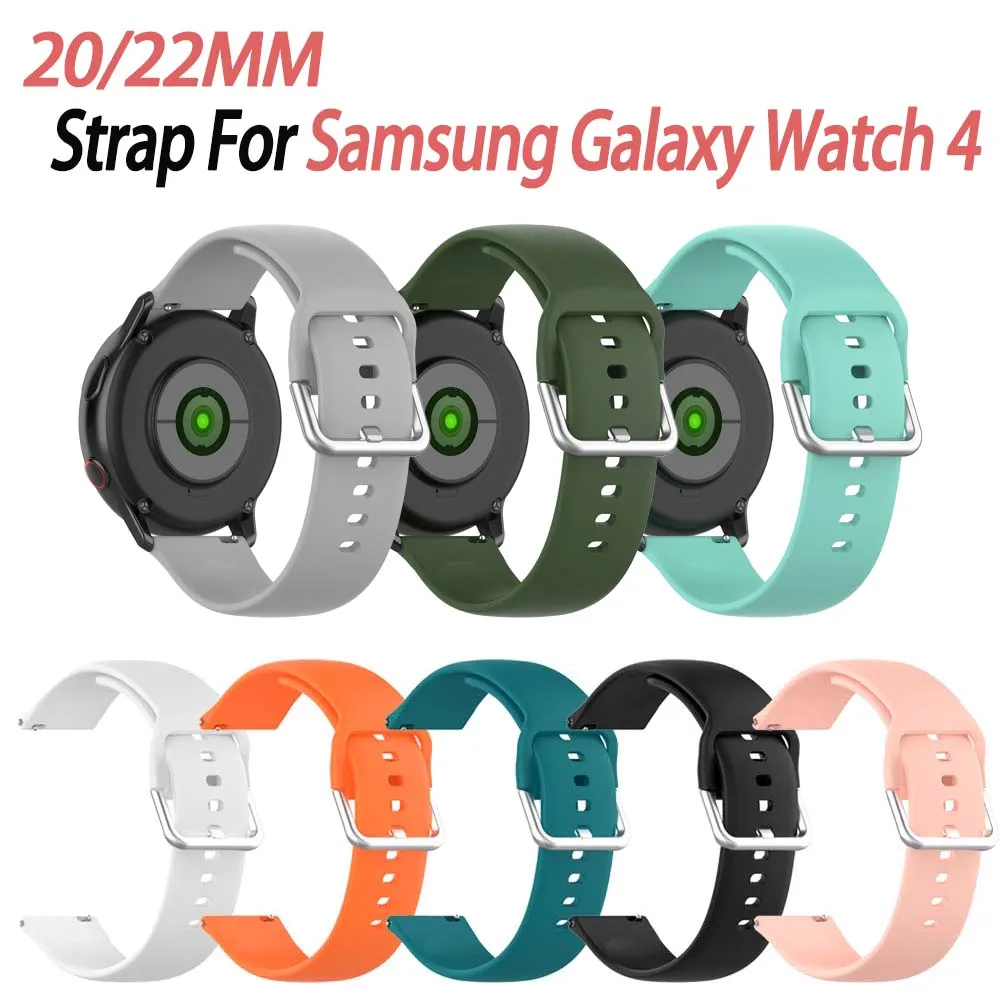 Versatile Silicone Watch Strap - 20mm/22mm Adjustable Band