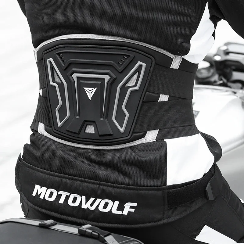

Motorcycle Waist Protector Brace Anti-Fall Comfortable Breathable Off-Road Waist Kidney Support Belt Motorcycle Protective Gear