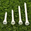 100pcs/lot Wooden Golf Tees 42/54/70/83mm White Golf Ball Maple Wood Tees Outdoor Sports Training Golf Durable Accessories 2