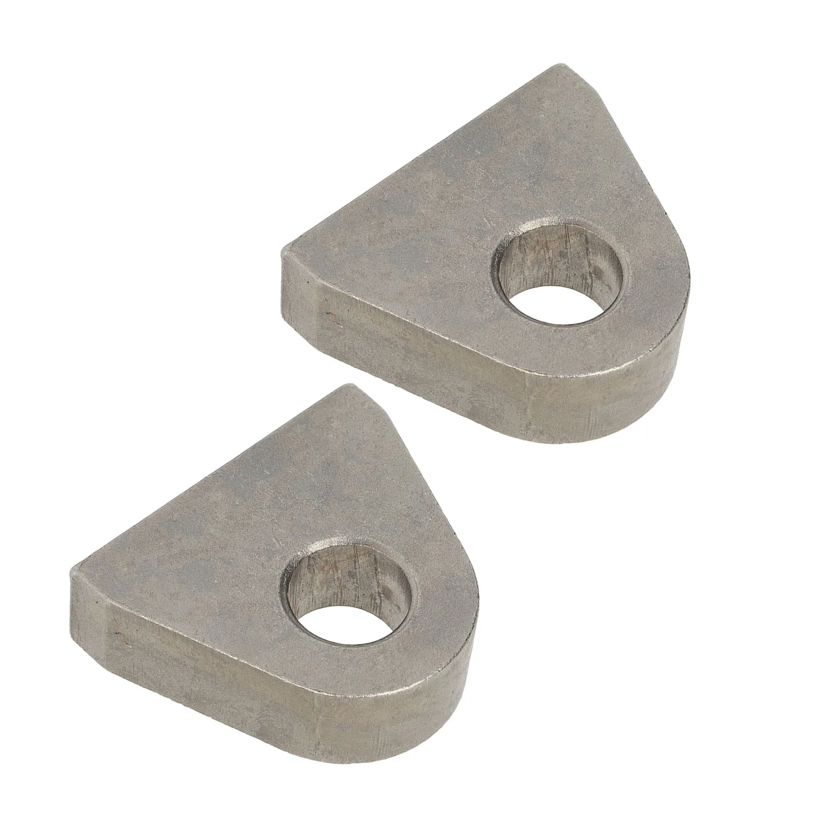 Lot De 2 Manilles à Souder / Supports De Tête De Fourche - En Acier Moulé - Pour équipement Agricole Et Tout-terrain