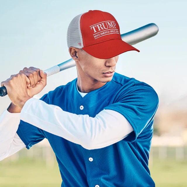 Trump Baseball Cap 2024 Donald Trump Hat Make America Great Again Hat MAGA American Mesh Hats New Golf Caps Sports Hat Wholesale 5