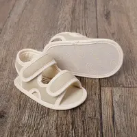 Baby Boys Girls Soild Summer Breathable Anti-Slip Shoes Sandals Toddler Soft Soled Shoes 0-18 Monthes 7 Colors 6