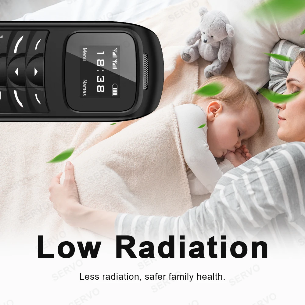 SERVO BM70 Small Cellphone Unlocked Keyboard 2G GSM Alarm Clock Low Radiation Bluetooth Headset Mini Portable Cheap Backup Phone 5