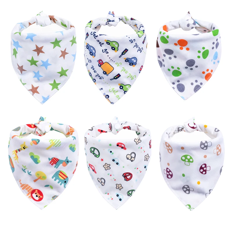 Baby Accessories best of sale Baby Bib Soft Cotton Baby Drool Bibs Cute Triangle Scarf Comfortable Drooling and Teething 5 Pcs Towel Saliva Towel for Newborn baby accessories Baby Accessories