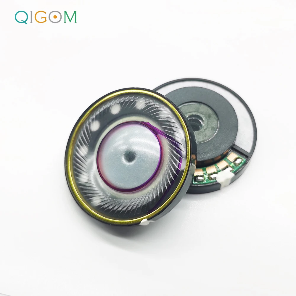 

QIGOM 40MM New Material Three Film Composite Ultra Soft Bass Headset Speaker