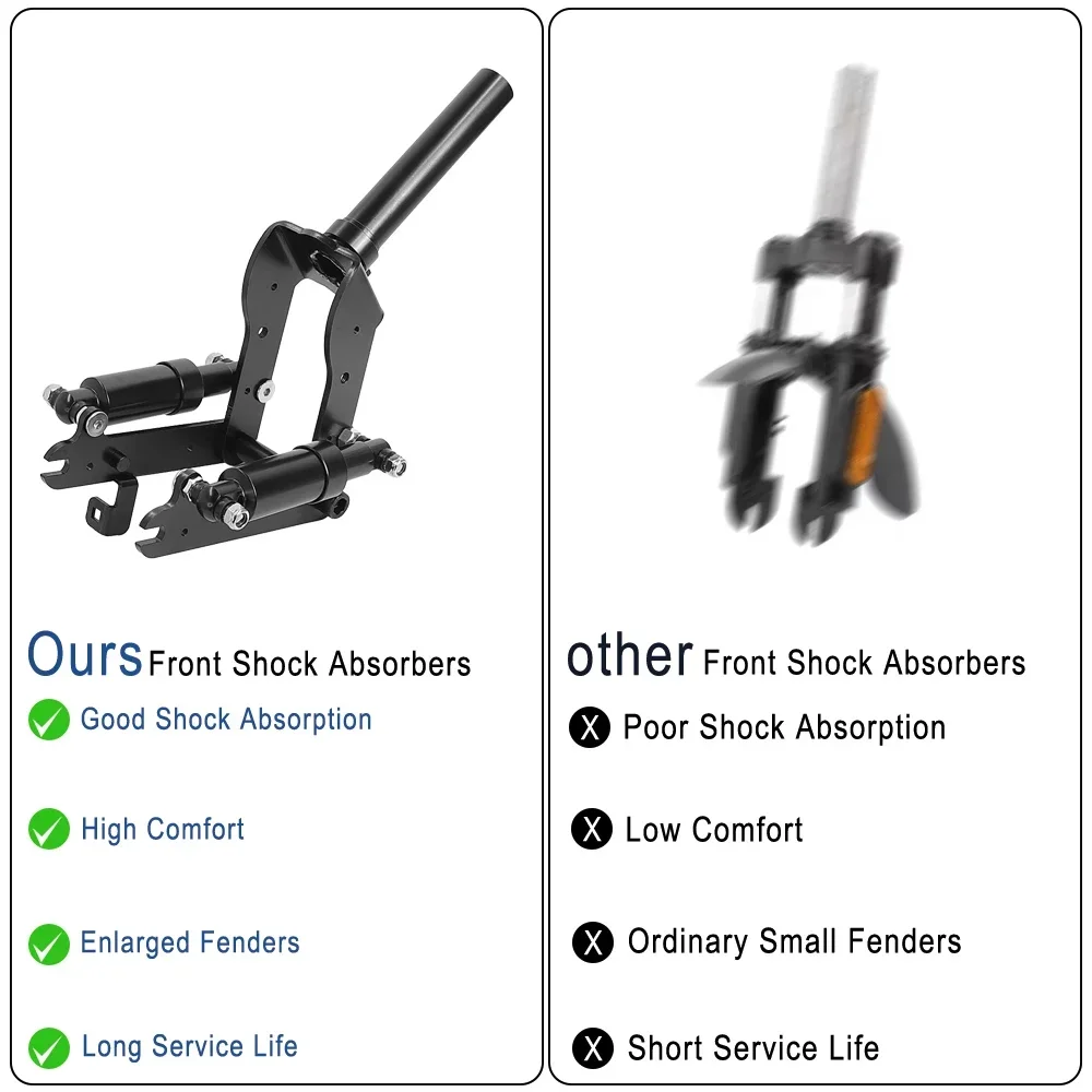 Description Picture 4 of itemG30 Scooter Upgraded Shock Absorber Kit Anti Shake and Wear Resistant Accessories Suitable For Ninebot Max G30 Electric Scooter