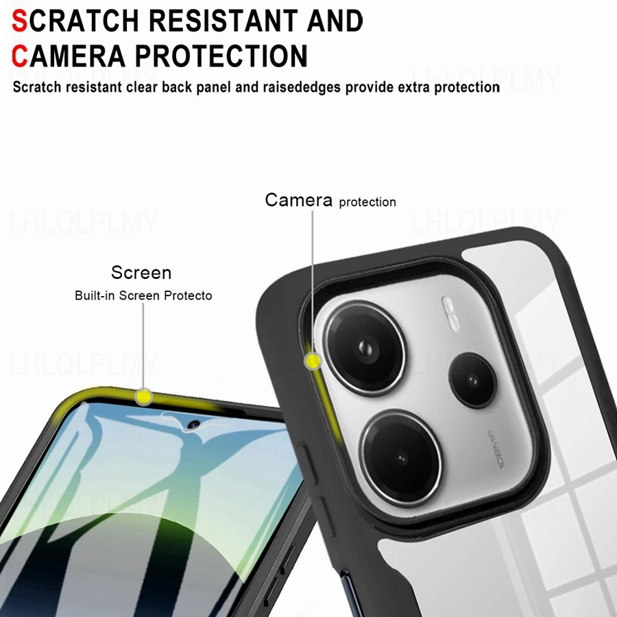 360° Shockproof Protective Case – Front & Back Coverage