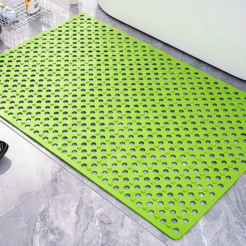 Enhanced Anti-Mould Rubber Bath Mat with Drainage and Antibacterial Properties