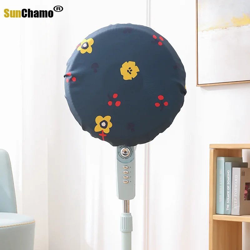 Fan Protection Cover Dust Household All-inclusive Fabric Round Floor-standing Three-dimensional Electric