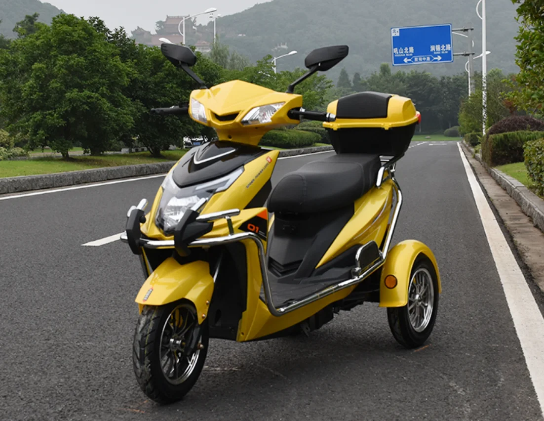 Adult Electric Tricycle Three wheelers 72v electric passenger tricycles 3 wheel mobility scooter