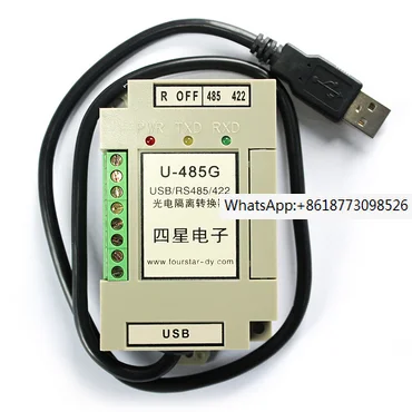 

Фотоизолирующий конвертер U-485G USB в RS485/422
