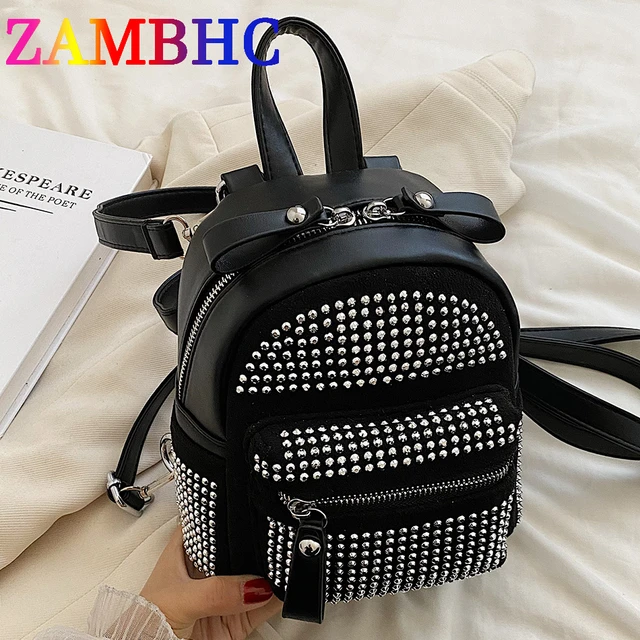 Fashion Popular Luxury Designer Backpacks Lady PU Backpack - China