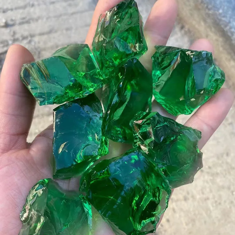 Very Beautiful High Quality Glaze Glass Crystal Home Decoration Sea